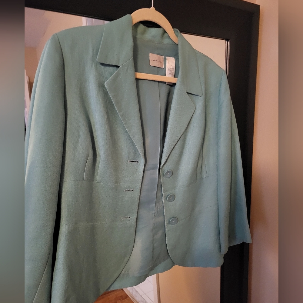 Emma James linen blazer